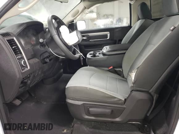 2022 Ram 1500 Tradesman with VIN 3C6JR6DT7NG205584, listed as a Copart auction lot 87599465 with 22,624 mi miles and Salvage title. Bid and sale history available at DreamBid. Image 7.