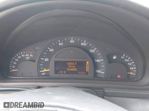 2004 Mercedes-Benz C 320 with VIN WDBRF64J34F488308, listed as a IAAI auction lot 41516891 with 160,855 mi miles and . Bid and sale history available at DreamBid. Image 7.