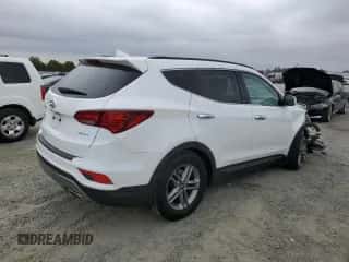 2017 Hyundai Santa Fe 2.4L z VIN 5NMZU3LB7HH050822, wystawiony jako Copart lot #81871005 z przebiegiem 101 559 mil mil oraz Szkoda całkowita • Salvage title. Historia ofert i sprzedaży dostępna na DreamBid. Obrazek 3.