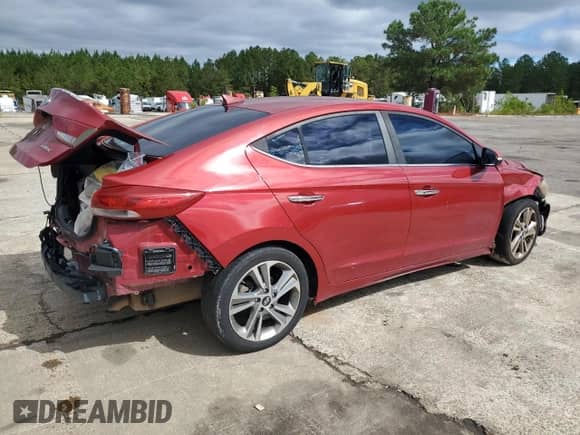 2017 Hyundai Elantra Limited с VIN KMHD84LF8HU263502, выставлен на аукционе Copart как лот 86118545 с пробегом Не указан миль и Чистый • Clean title. История ставок и продаж доступна на DreamBid. Изображение 3.