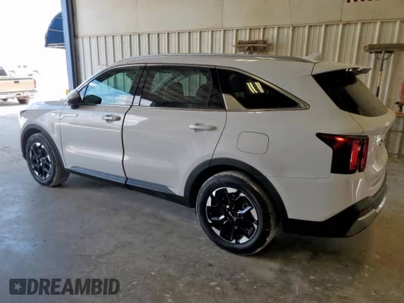 2025 Kia Sorento S с VIN 5XYRL4JC3SG310526, выставлен на аукционе Copart как лот 81379895 с пробегом 19 274 миль миль и Списание • Salvage title. История ставок и продаж доступна на DreamBid. Изображение 2.