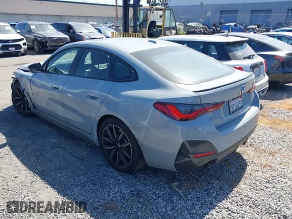 2023 BMW 4 Series 430i with VIN WBA63AV0XPFP44077, listed as a IAAI auction lot 41998141 with 17,946 mi miles and . Bid and sale history available at DreamBid. Image 3.