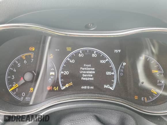 2020 Jeep Grand Cherokee High Altitude z VIN 1C4RJFCT9LC251728, wystawiony jako Copart lot #56051395 z przebiegiem 44 819 mil mil oraz Szkoda całkowita • Salvage title. Historia ofert i sprzedaży dostępna na DreamBid. Obrazek 9.