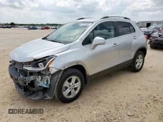 2018 Chevrolet Trax LT с VIN KL7CJPSB9JB599842, выставлен на аукционе Copart как лот 70315685 с пробегом 42 676 миль миль и Списание • Salvage title. История ставок и продаж доступна на DreamBid. Изображение 1.