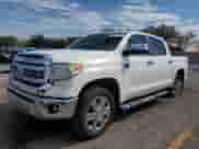 2015 Toyota Tundra Platinum with VIN 5TFAW5F18FX455596, listed as a Copart auction lot 86319775 with 26,401 mi miles and Salvage title. Bid and sale history available at DreamBid. Image 1.