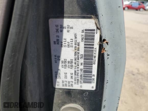 1994 Dodge Dakota z VIN 1B7FL26GRWQ111468, wystawiony jako Copart lot #68062354 z przebiegiem 249 839 mil mil oraz Szkoda całkowita • Salvage title. Historia ofert i sprzedaży dostępna na DreamBid. Obrazek 12.