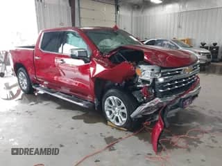 2024 Chevrolet Silverado 1500 LTZ with VIN 1GCUDGED9RZ397467, listed as a IAAI auction lot 42254326 with 11,081 mi miles and . Bid and sale history available at DreamBid. Image 1.