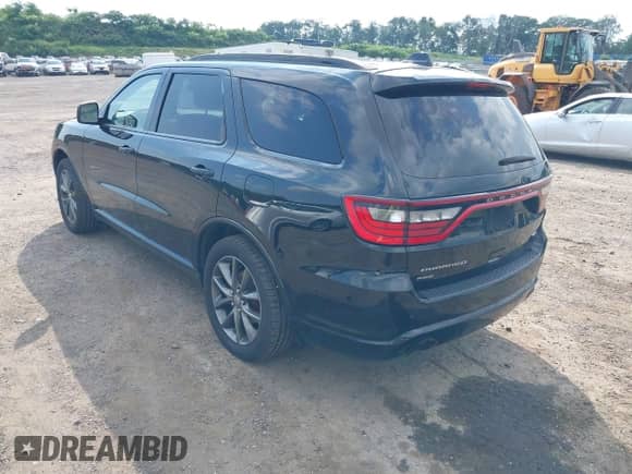 2017 Dodge Durango GT with VIN 1C4RDJDG1HC833809, listed as a IAAI auction lot 42754227 with 143,152 mi miles and . Bid and sale history available at DreamBid. Image 3.