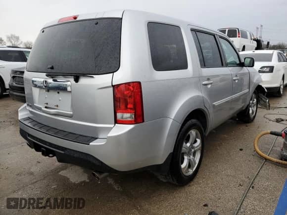 2014 Honda Pilot EX-L with VIN 5FNYF3H66EB014053, listed as a Copart auction lot 81472374 with 138,441 mi miles and Salvage title. Bid and sale history available at DreamBid. Image 3.