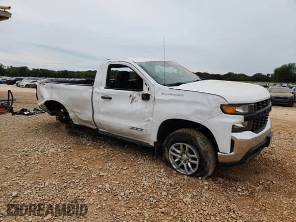 2019 Chevrolet Silverado 1500 Work Truck z VIN 3GCNYAEHXKG220344, wystawiony jako Copart lot #70584715 z przebiegiem 89 285 mil mil oraz Szkoda całkowita • Salvage title. Historia ofert i sprzedaży dostępna na DreamBid. Obrazek 4.