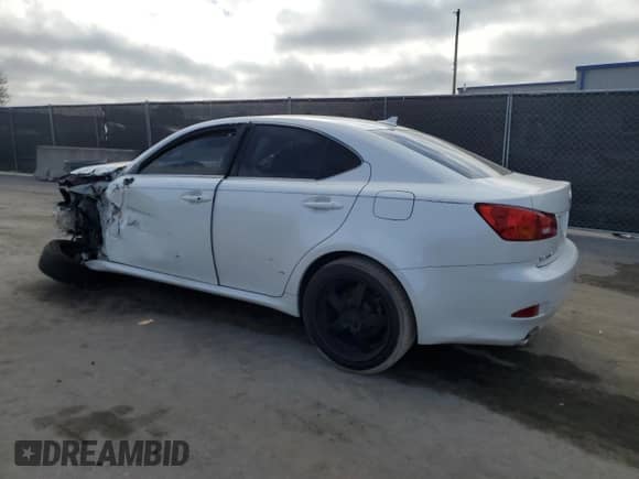 2008 Lexus IS 250 с VIN JTHBK262185066190, выставлен на аукционе Copart как лот 42732545 с пробегом Не указан миль и Списание • Salvage title. История ставок и продаж доступна на DreamBid. Изображение 2.