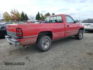 1997 Dodge RAM with VIN 1B7KC26W5VJ503662, listed as a Copart auction lot 75291814 with 150,894 mi miles and Clean title. Bid and sale history available at DreamBid. Image 3.