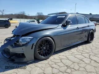 2017 BMW 3 Series 340i xDrive with VIN WBA8B7G39HNU38372, listed as a Copart auction lot 45743055 with 69,513 mi miles and Salvage title. Bid and sale history available at DreamBid. Image 1.