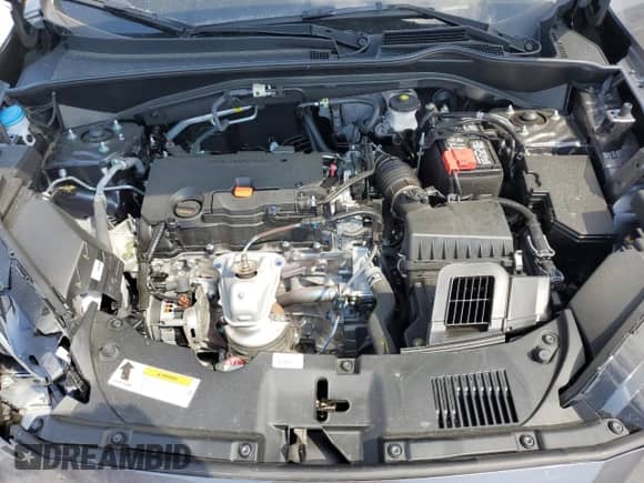 2025 Honda HR-V LX with VIN 3CZRZ1H34SM727377, listed as a Copart auction lot 64195185 with 2,624 mi miles and Clean title. Bid and sale history available at DreamBid. Image 12.