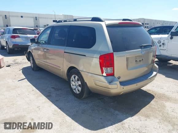 2008 Hyundai Entourage GLS с VIN KNDMC233686048637, выставлен на аукционе IAAI как лот 42779671 с пробегом 165 149 миль миль и . История ставок и продаж доступна на DreamBid. Изображение 3.
