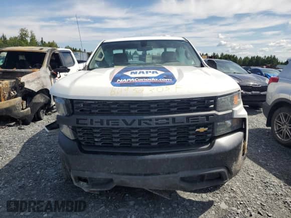 2021 Chevrolet Silverado 1500 Work Truck with VIN 3GCNWAEH1MG393940, listed as a Copart auction lot 64932305 with 147,785 mi miles and Salvage title. Bid and sale history available at DreamBid. Image 5.