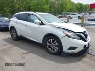 2015 Nissan Murano SL with VIN 5N1AZ2MHXFN232960, listed as a IAAI auction lot 42040064 with 145,980 mi miles and . Bid and sale history available at DreamBid. Image 1.