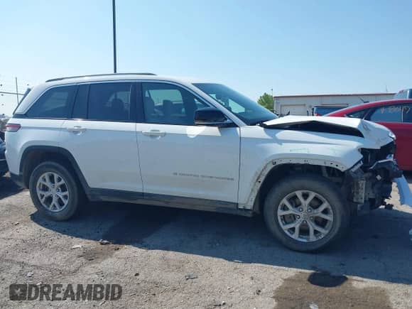 2023 Jeep Grand Cherokee Limited with VIN 1C4RJHBG3PC528024, listed as a IAAI auction lot 42647083 with 56,327 mi miles and . Bid and sale history available at DreamBid. Image 13.
