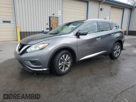 2015 Nissan Murano S z VIN 5N1AZ2MHXFN205323, wystawiony jako Copart lot #85342485 z przebiegiem 109 853 mil mil oraz Szkoda całkowita • Salvage title. Historia ofert i sprzedaży dostępna na DreamBid. Obrazek 1.