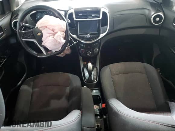 2017 Chevrolet Sonic LT with VIN 1G1JD6SH3H4117647, listed as a Copart auction lot 66814315 with Not provided miles and Salvage title. Bid and sale history available at DreamBid. Image 8.