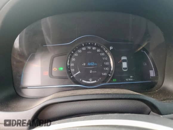 2019 Hyundai Ioniq Limited с VIN KMHC85LC7KU159727, выставлен на аукционе Copart как лот 81087785 с пробегом 167 856 миль миль и Списание • Salvage title. История ставок и продаж доступна на DreamBid. Изображение 9.