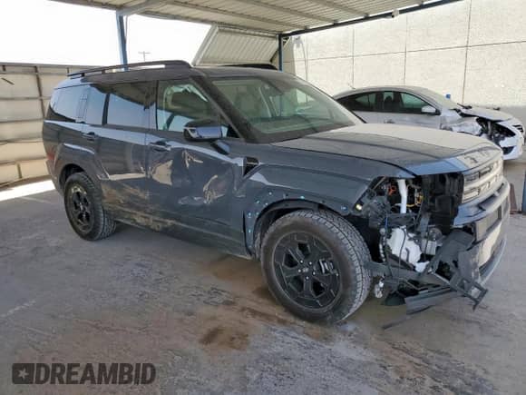 2024 Hyundai Santa Fe XRT with VIN 5NMP3DGL8RH050543, listed as a Copart auction lot 57453595 with 4,746 mi miles and Salvage title. Bid and sale history available at DreamBid. Image 4.