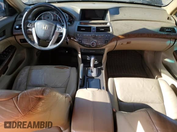 2009 Honda Accord EX-L with VIN 5KBCP36859B501067, listed as a Copart auction lot 80668554 with 159,910 mi miles and Salvage title. Bid and sale history available at DreamBid. Image 8.