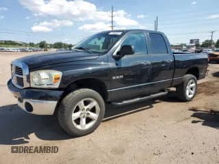 2008 Dodge 1500 SLT with VIN 1D7HU18N08S563536, listed as a Copart auction lot 71088655 with 175,009 mi miles and Salvage title. Bid and sale history available at DreamBid. Image 1.
