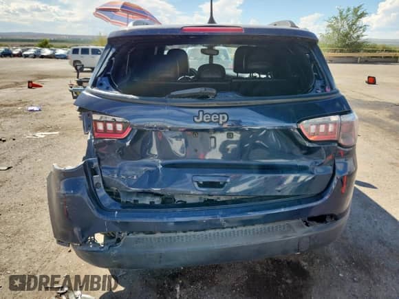2021 Jeep Compass 80th Anniversary with VIN 3C4NJDEB0MT589497, listed as a Copart auction lot 71925025 with 93,232 mi miles and Salvage title. Bid and sale history available at DreamBid. Image 6.