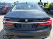 2019 BMW 7 Series 740i with VIN WBA7E2C56KB216989, listed as a IAAI auction lot 42336636 with 113,644 mi miles and . Bid and sale history available at DreamBid. Image 16.