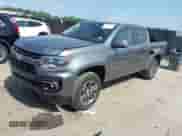2021 Chevrolet Colorado 4WD LT with VIN 1GCGTCEN1M1169052, listed as a IAAI auction lot 42451571 with 72,738 mi miles and . Bid and sale history available at DreamBid. Image 2.