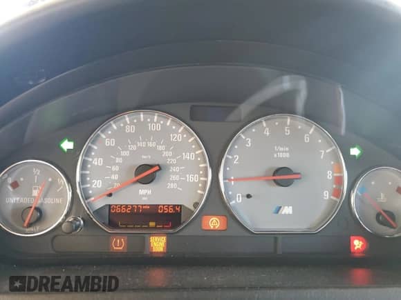 2001 BMW M3 с VIN WBSCN93471LK60177, выставлен на аукционе Copart как лот 75351524 с пробегом 66 277 миль миль и На запчасти • Non repairable. История ставок и продаж доступна на DreamBid. Изображение 9.