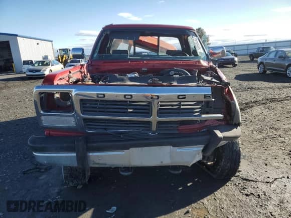 1991 Dodge D/W 250 with VIN 1B7KM26C6MS324400, listed as a Copart auction lot 79050444 with 220,899 mi miles and Salvage title. Bid and sale history available at DreamBid. Image 5.