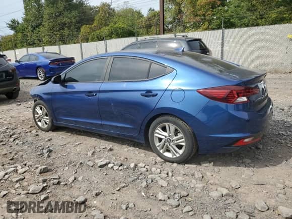 2019 Hyundai Elantra SEL z VIN 5NPD84LF7KH436836, wystawiony jako Copart lot #84462795 z przebiegiem 71 734 mil mil oraz Szkoda całkowita • Salvage title. Historia ofert i sprzedaży dostępna na DreamBid. Obrazek 2.