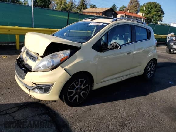 2013 Chevrolet Spark LT с VIN KL8CF6S94DC552057, выставлен на аукционе Copart как лот 81468525 с пробегом 96 842 миль миль и Списание • Salvage title. История ставок и продаж доступна на DreamBid. Изображение 1.