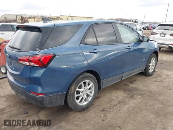 2024 Chevrolet Equinox LS с VIN 3GNAXHEGXRL209127, выставлен на аукционе IAAI как лот 41492666 с пробегом 18 585 миль миль и . История ставок и продаж доступна на DreamBid. Изображение 4.