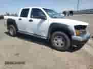 2005 Chevrolet Colorado 1SE LS Z71 with VIN 1GCDT136858170629, listed as a Copart auction lot 70563845 with 262,200 mi miles and Salvage title. Bid and sale history available at DreamBid. Image 4.