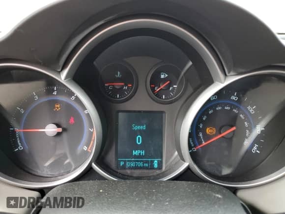 2012 Chevrolet Cruze LS z VIN 1G1PC5SH5C7213388, wystawiony jako Copart lot #54541925 z przebiegiem 90 706 mil mil oraz Szkoda całkowita • Salvage title. Historia ofert i sprzedaży dostępna na DreamBid. Obrazek 9.