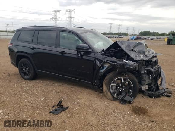 2025 Jeep Grand Cherokee Altitude X z VIN 1C4RJKAGXS8707011, wystawiony jako Copart lot #70891125 z przebiegiem 279 mil mil oraz Szkoda całkowita • Salvage title. Historia ofert i sprzedaży dostępna na DreamBid. Obrazek 4.