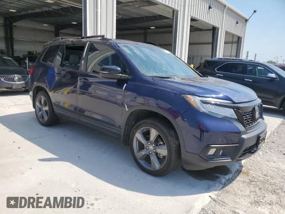 2019 Honda Passport Touring z VIN 5FNYF8H91KB014948, wystawiony jako Copart lot #68904135 z przebiegiem 69 223 mil mil oraz Szkoda całkowita • Salvage title. Historia ofert i sprzedaży dostępna na DreamBid. Obrazek 4.