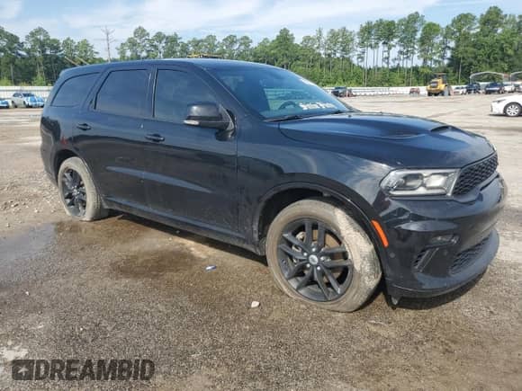 2021 Dodge Durango R/T with VIN 1C4SDHCT3MC692938, listed as a Copart auction lot 66868205 with 106,111 mi miles and Clean title. Bid and sale history available at DreamBid. Image 4.