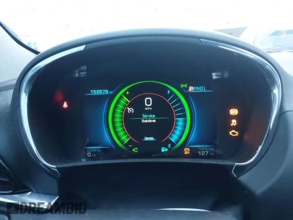 2016 Chevrolet Volt Premier with VIN 1G1RD6S58GU123032, listed as a IAAI auction lot 43345590 with 152,679 mi miles and . Bid and sale history available at DreamBid. Image 7.