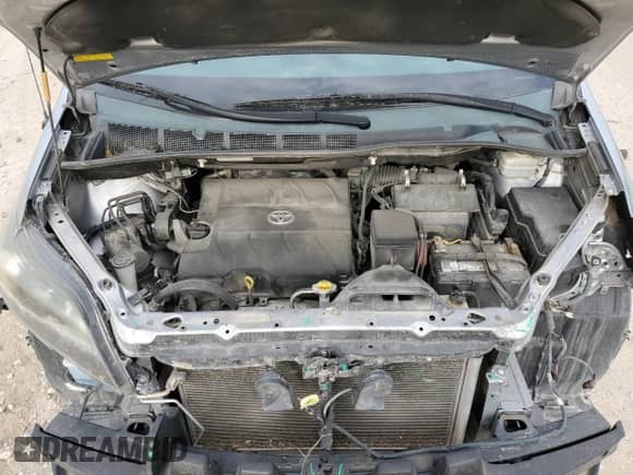 2013 Toyota Sienna SE with VIN 5TDXK3DC7DS351411, listed as a Copart auction lot 80567355 with 163,820 mi miles and Salvage title. Bid and sale history available at DreamBid. Image 12.