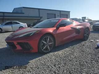 2023 Chevrolet Corvette 3LT with VIN 1G1YC2D40P5102603, listed as a Copart auction lot 56931535 with 10,222 mi miles and Salvage title. Bid and sale history available at DreamBid. Image 1.