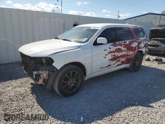 2017 Dodge Durango GT with VIN 1C4RDJDG6HC725931, listed as a Copart auction lot 70898235 with 133,474 mi miles and Salvage title. Bid and sale history available at DreamBid. Image 1.