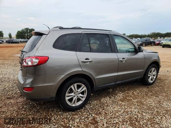 2012 Hyundai Santa Fe Limited with VIN 5XYZK4AG3CG155175, listed as a Copart auction lot 81644525 with 169,886 mi miles and Salvage title. Bid and sale history available at DreamBid. Image 3.