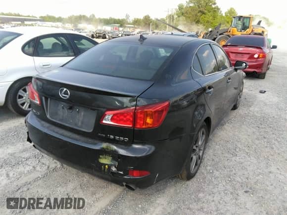 2009 Lexus IS 250 z VIN JTHCK262695028637, wystawiony jako IAAI lot #42117754 z przebiegiem 156 121 mil mil oraz . Historia ofert i sprzedaży dostępna na DreamBid. Obrazek 4.