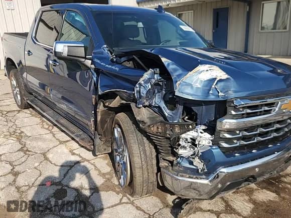 2024 Chevrolet Silverado 1500 LTZ with VIN 1GCUDGEL0RZ136932, listed as a Copart auction lot 64984415 with Not provided miles and Salvage title. Bid and sale history available at DreamBid. Image 14.