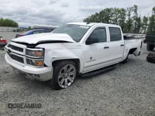 2015 Chevrolet Silverado 1500 LTZ z VIN 3GCPCSECXFG137844, wystawiony jako Copart lot #62197745 z przebiegiem 118 762 mil mil oraz Szkoda całkowita • Salvage title. Historia ofert i sprzedaży dostępna na DreamBid. Obrazek 1.