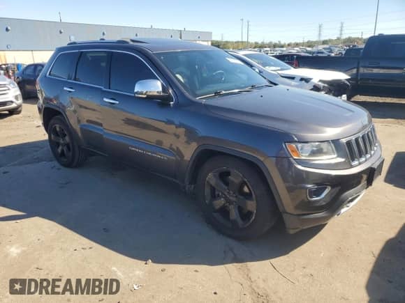 2014 Jeep Grand Cherokee Limited с VIN 1C4RJFBTXEC135748, выставлен на аукционе Copart как лот 82378225 с пробегом 159 764 миль миль и Чистый • Clean title. История ставок и продаж доступна на DreamBid. Изображение 4.